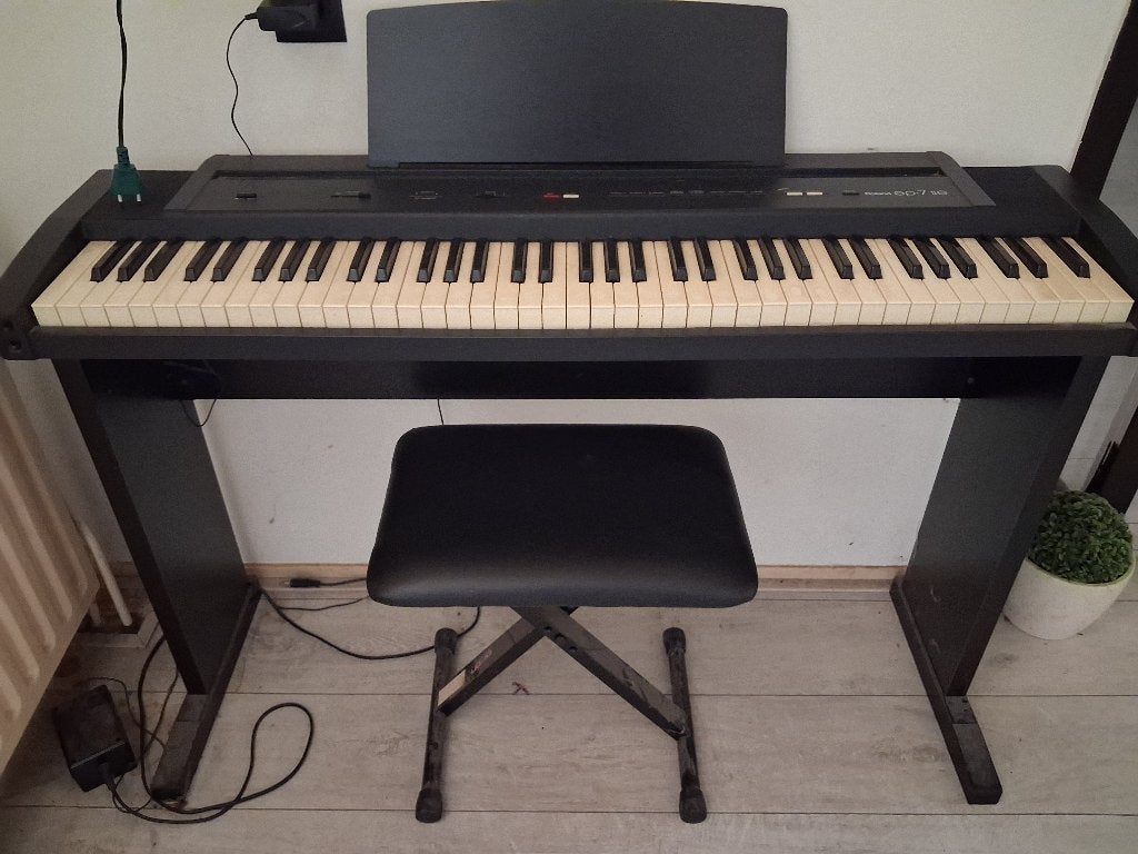 Piano Digitale Roland EP7, Gebruikt, Zwart, Digitaal, Ophalen of Verzenden