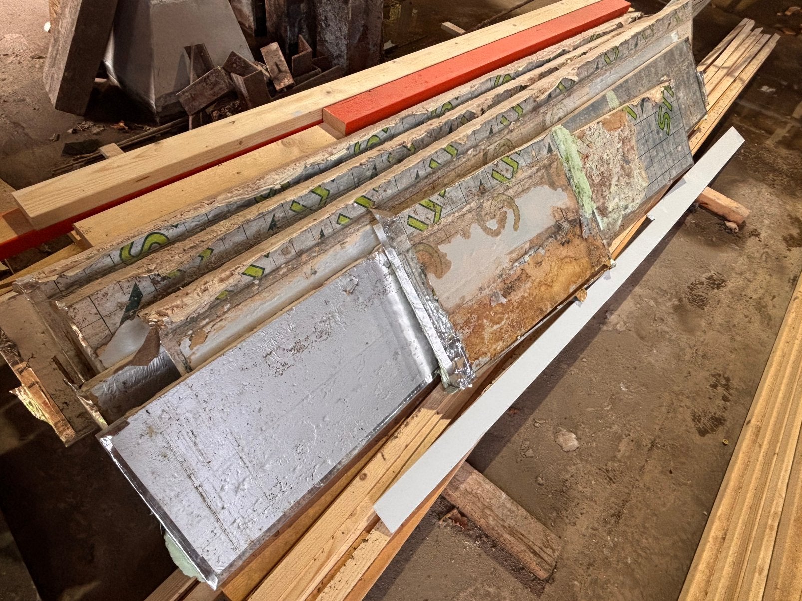 Resten pir platen GRATIS, Ophalen, Hardschuim (Pir), 4 tot 8 cm, 15 m² of meer