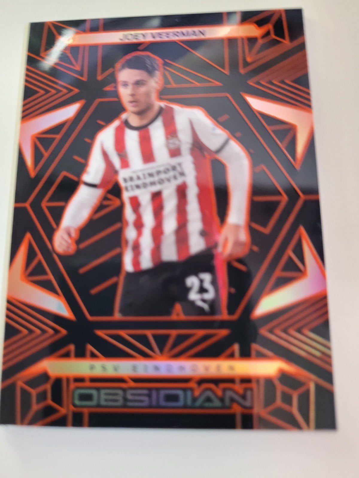 Panini Obsidian -Veerman-PSV 2025-2026, Verzenden, Zo goed als nieuw, PSV, Poster, Plaatje of Sticker