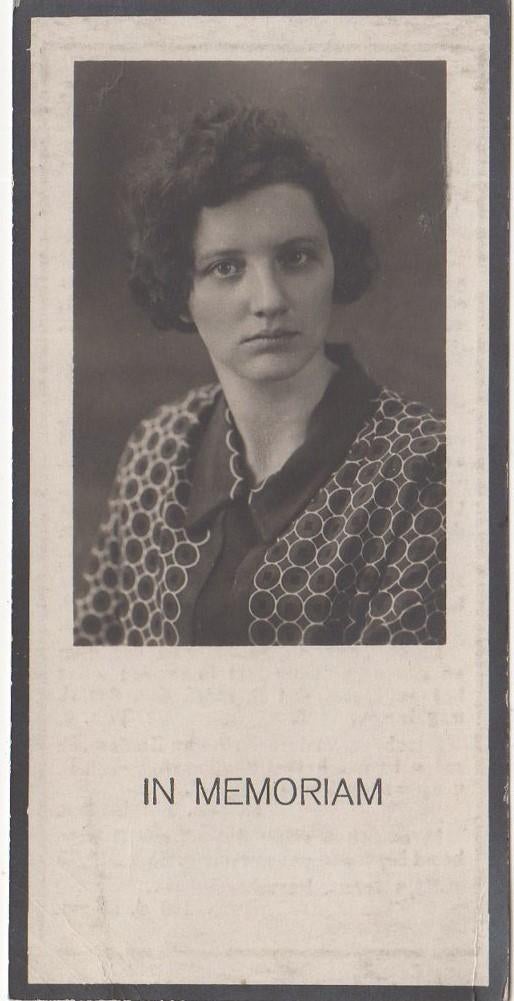 Leonie Sauwen 1899 - 1931 Eindhoven, 31 jaar oud, Verzenden