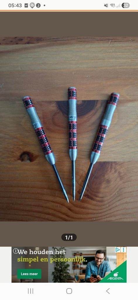 24 gram  dartpijlen ruilen, Sport en Fitness, Darts, Ophalen of Verzenden, Zo goed als nieuw, Pijlen
