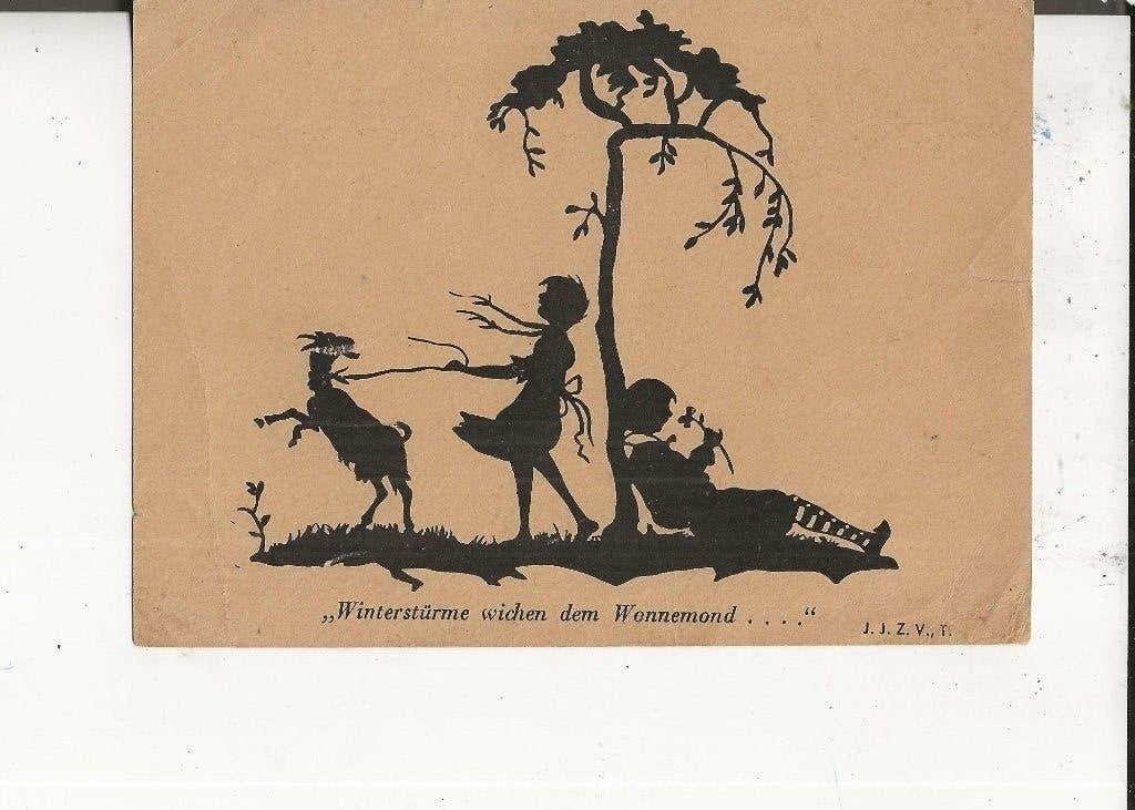 Wintersturme wichen dem Wonnemond Feldpost, Ophalen of Verzenden, 1920 tot 1940, Ongelopen, Overige thema's