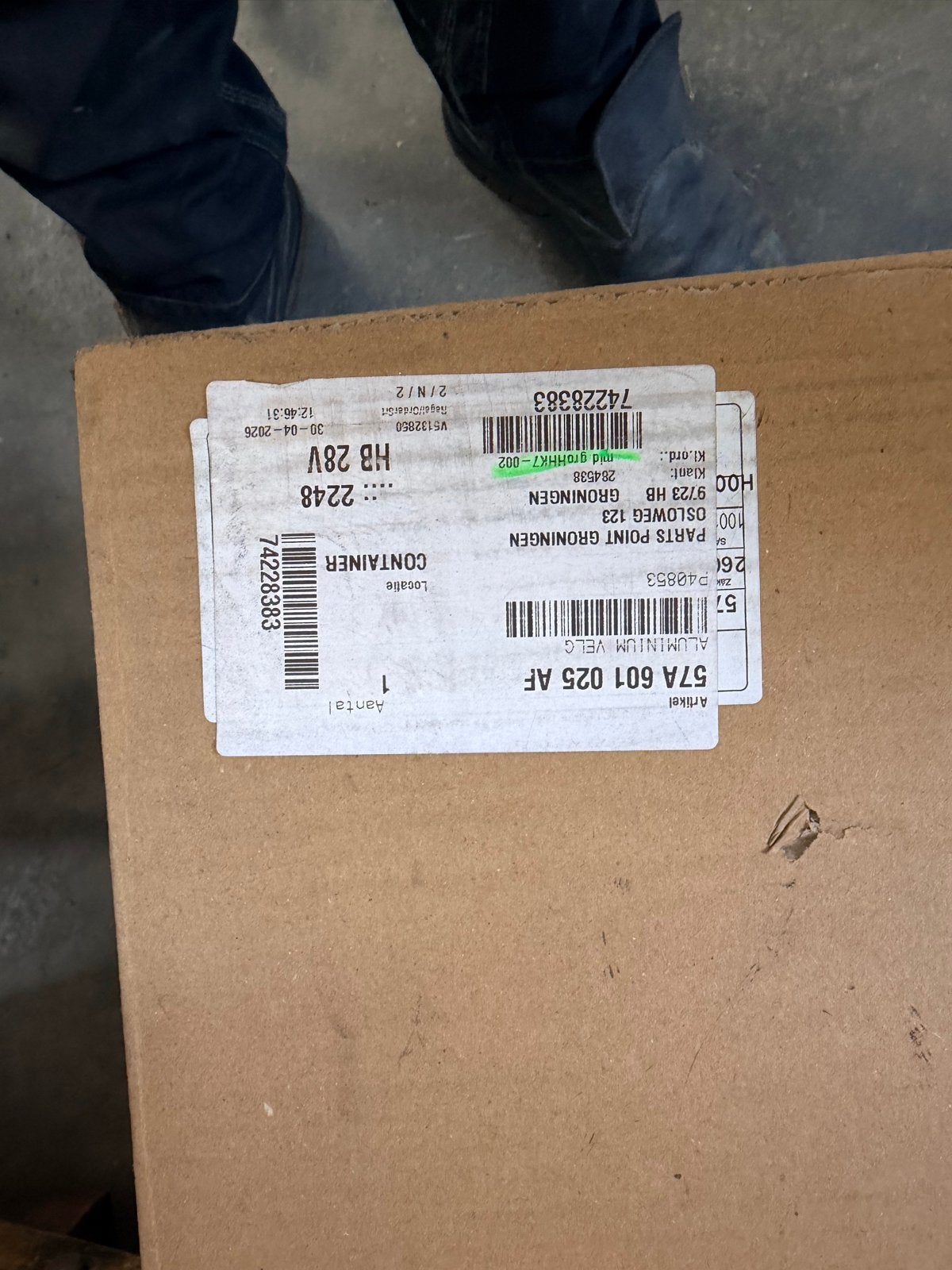 2 Gebruikte Skoda Velgen met Lichte Schade, Ophalen, Gebruikt, Velg(en)