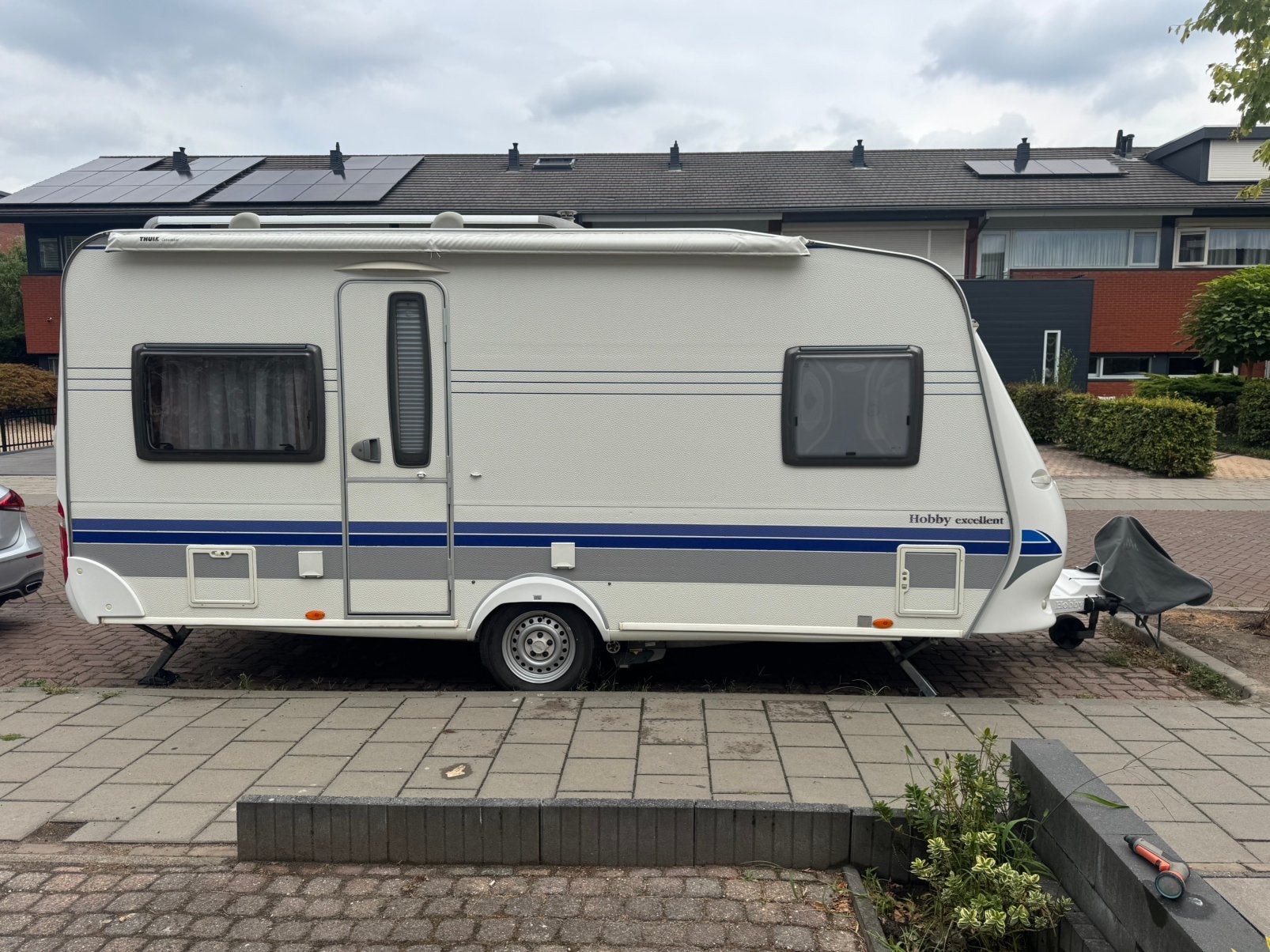 Hobby Excellent 460 UFE 2009, Caravans en Kamperen, Rondzit, Particulier, 4 tot 5 meter, Tot en met 4