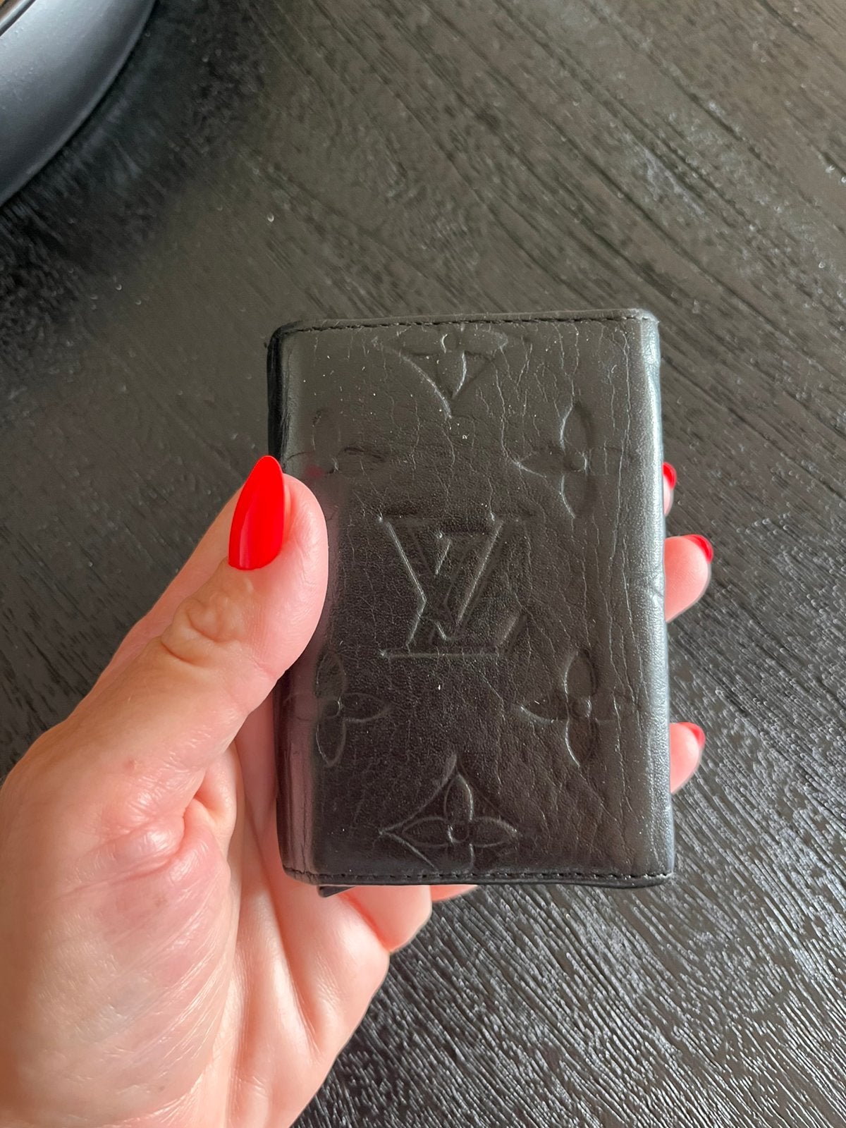 Louis Vuitton, Ophalen of Verzenden, Gebruikt, Zwart, Leer