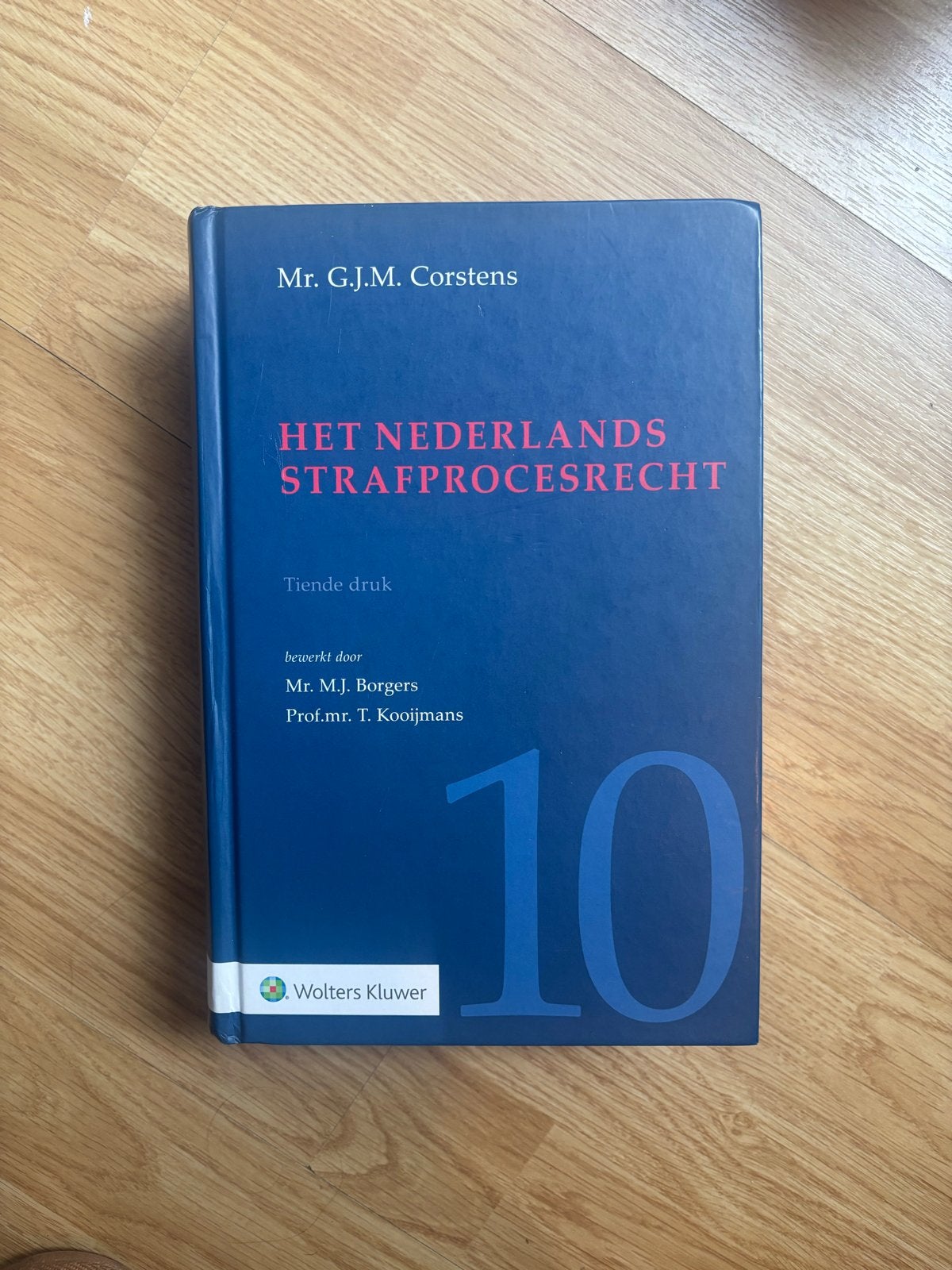 Het Nederlands Strafprocesrecht - 10e druk, Ophalen of Verzenden, Gamma, Gelezen, WO