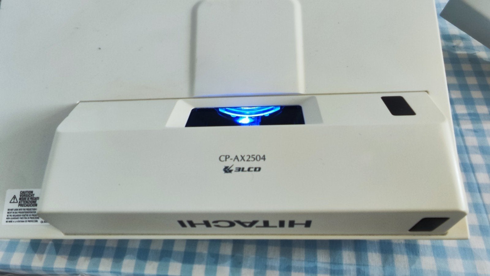 Hitachi CP-AX2504 3LCD Projector - Gebruikt, Gebruikt, Ophalen of Verzenden, LCD, Overige resoluties