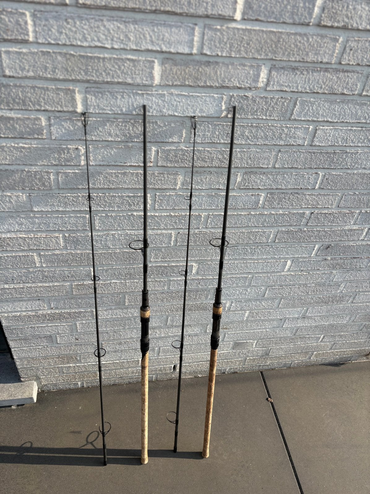 2x Nash Scope 9ft 3,25 lb karperhengels te koop, Ophalen of Verzenden, Gebruikt, Werphengel