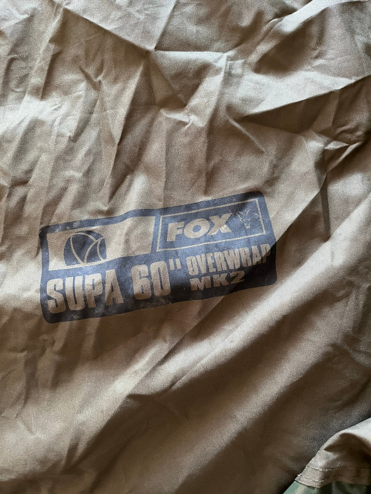 Vrij nieuwe fox supa mk2 60” overwrap, Watersport en Boten, Hengelsport | Karpervissen, Ophalen of Verzenden, Zo goed als nieuw