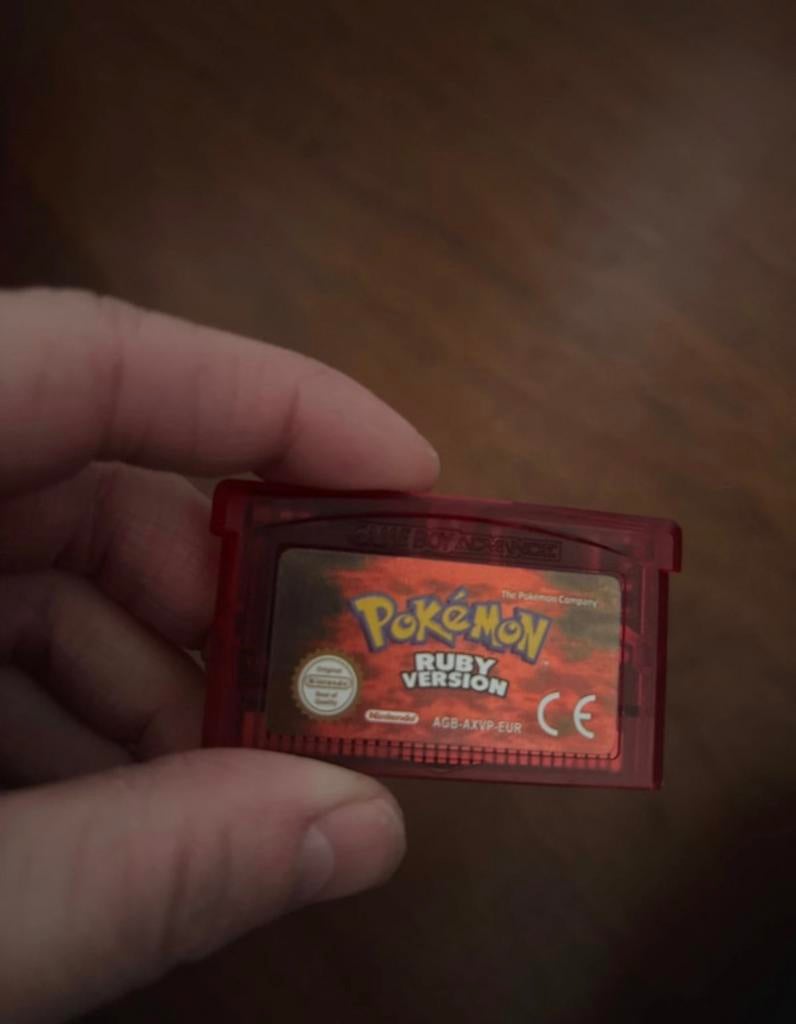 Pokemon ruby version, Spelcomputers en Games, Games | Nintendo Game Boy, Avontuur en Actie, 1 speler, Ophalen of Verzenden, Zo goed als nieuw