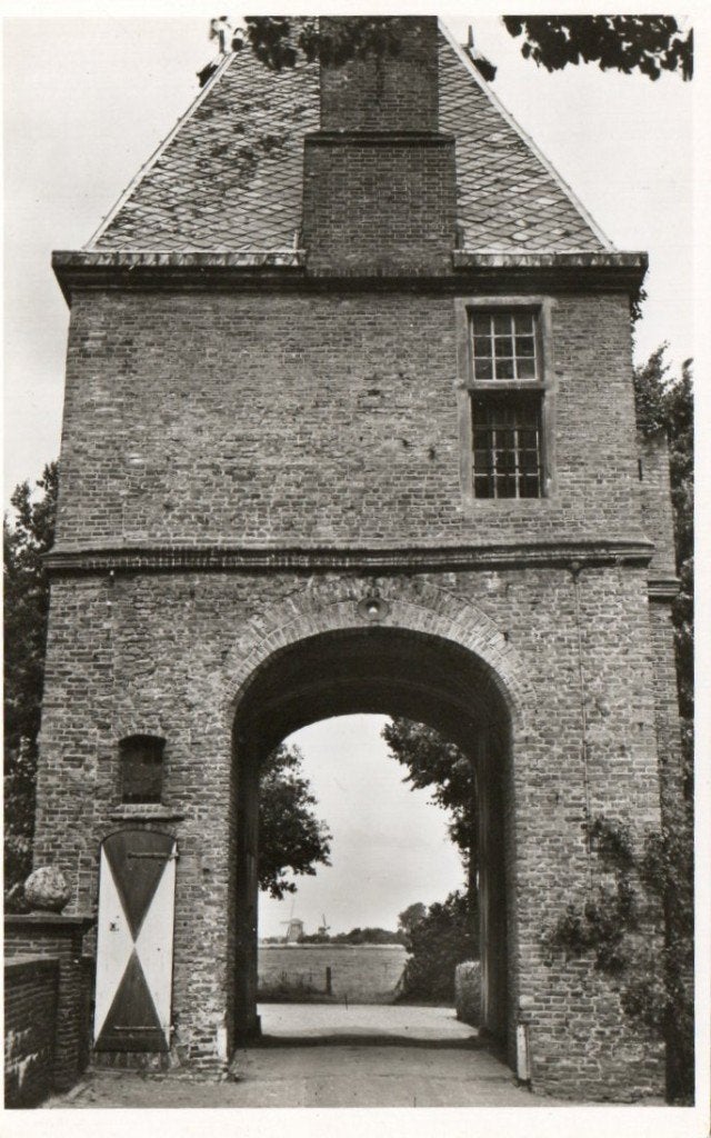 Zuilen Poortgebouw  Slot  Zuylen, Ophalen of Verzenden, Voor 1920, Ongelopen, Noord-Brabant