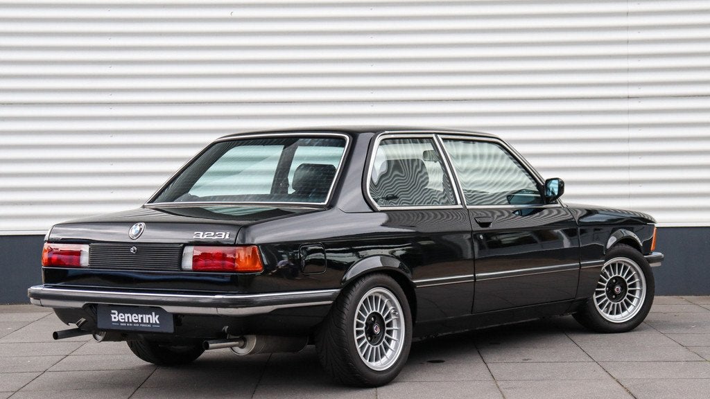 BMW 3-serie 323i (bj 1981), 145 pk, Zwart, Zwart, Leder