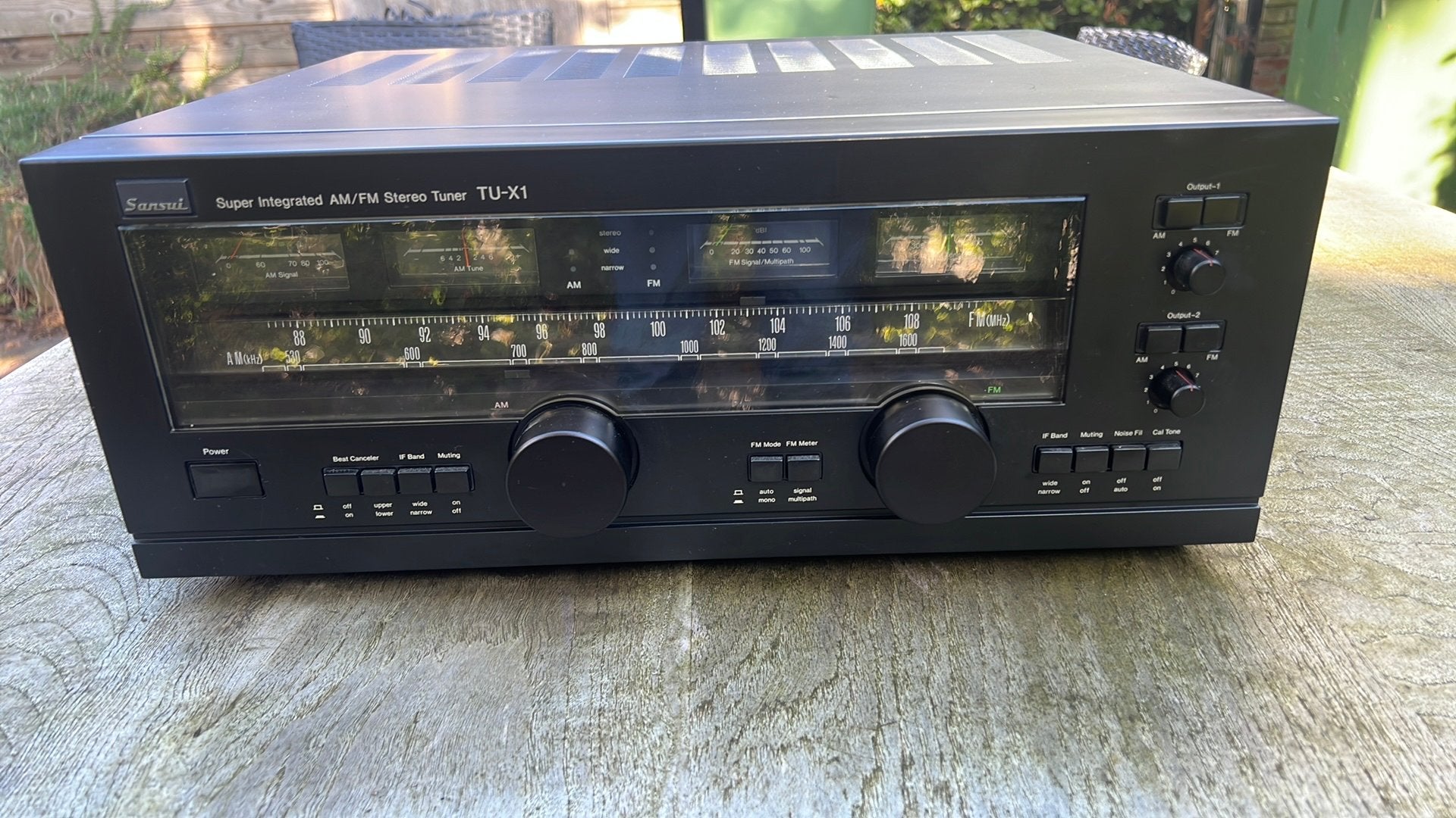 Sansui TU-X1, Gebruikt, Sansui, Analoog, Nvt