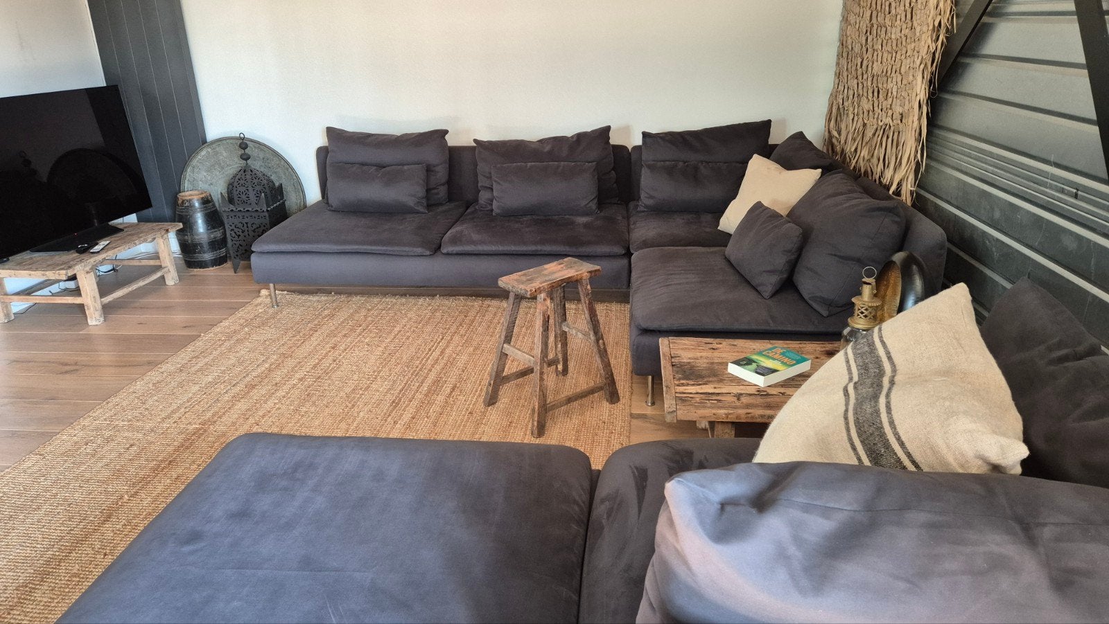 Complete set bankhoezen Samsta voor Ikea Soderhamn, Ophalen of Verzenden, Zo goed als nieuw, Stof