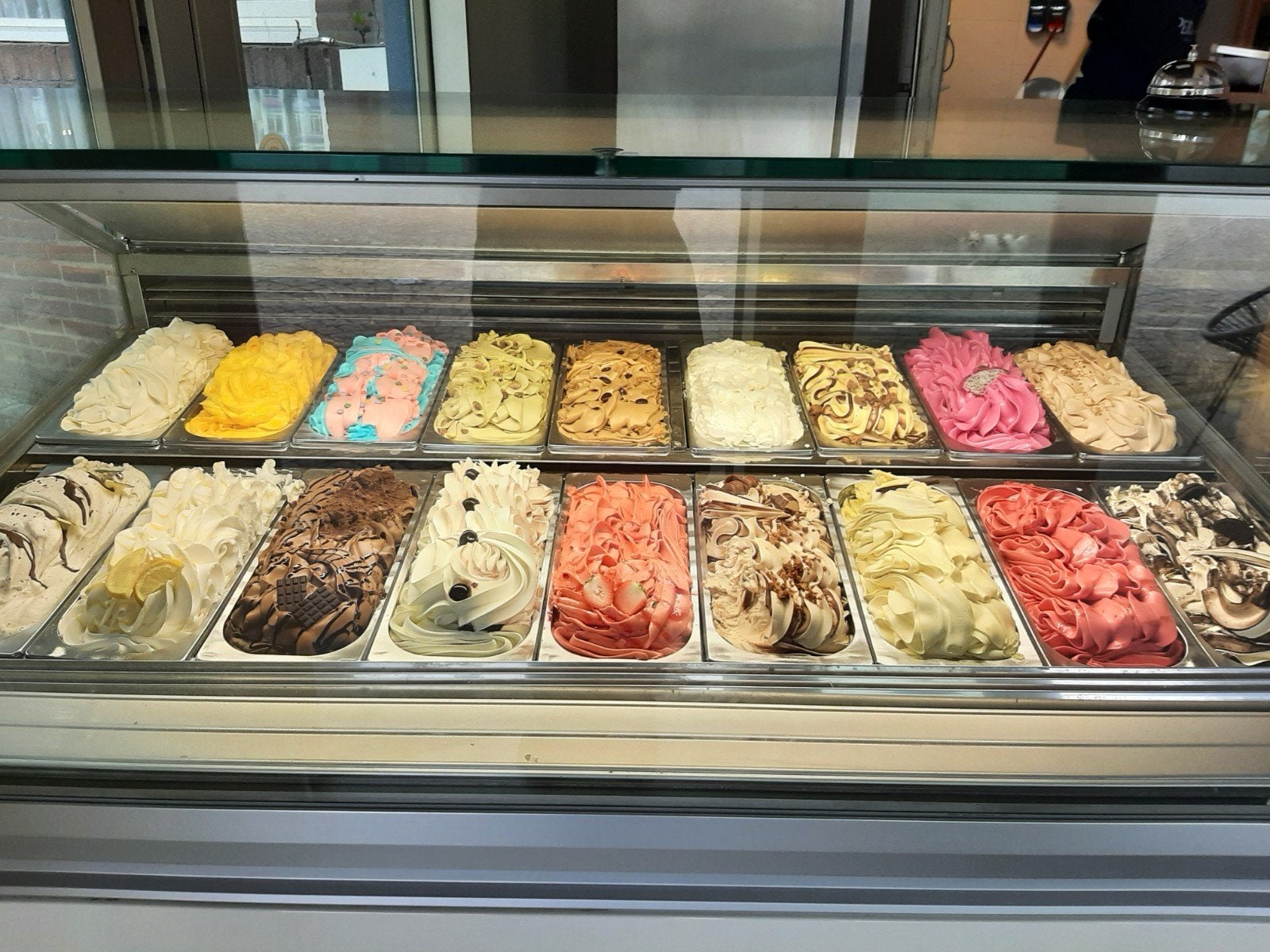 Professionele ijsvitrine Italproget dream18, Witgoed en Apparatuur, Ophalen, Gebruikt