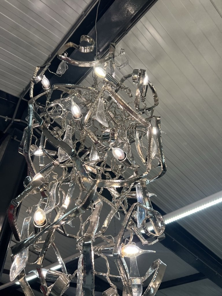 Nieuw Brand van Egmond Delphinium Kroonluchter Design Lamp, Huis en Inrichting, Overige materialen, Nieuw, Ophalen of Verzenden