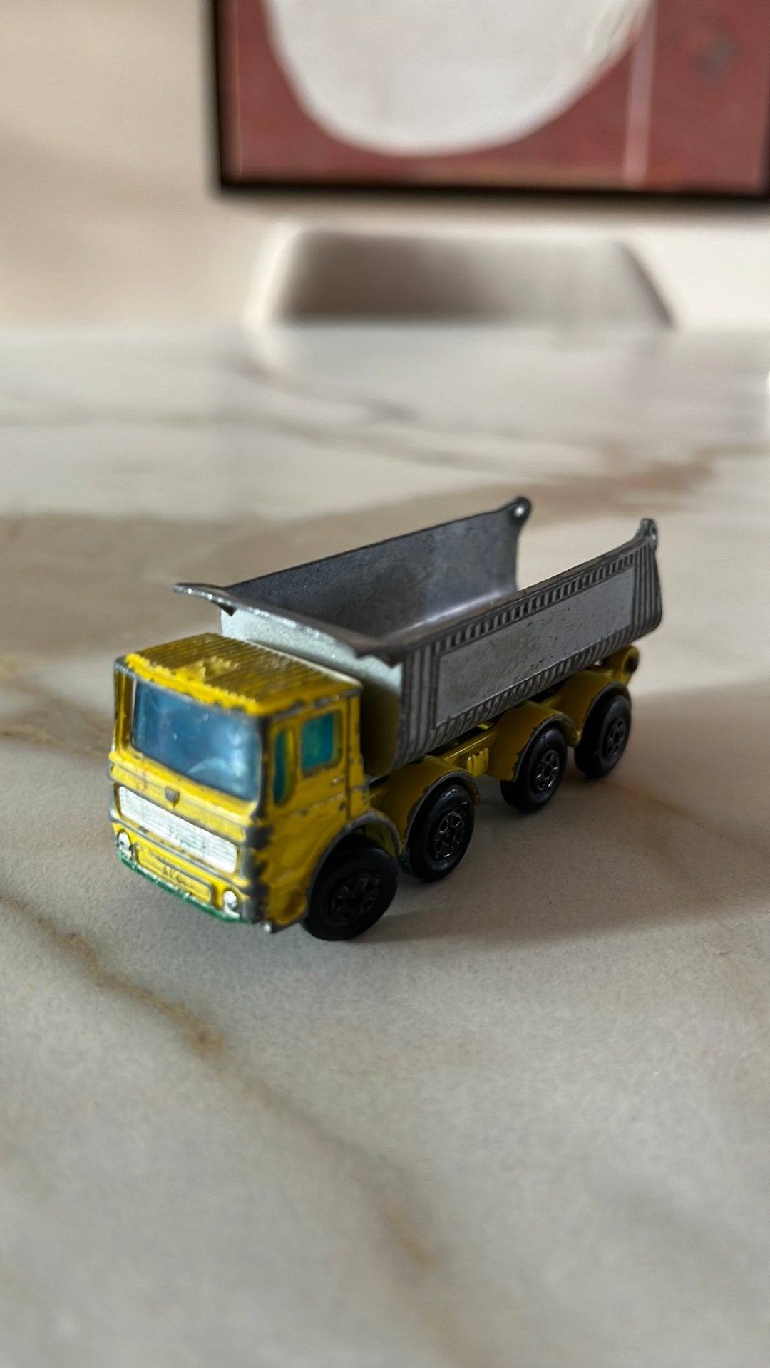 Matchbox Series No. 51 8-Wheel Tipper (Lesney, Engeland)., Ophalen of Verzenden, Gebruikt, Bus of Vrachtwagen