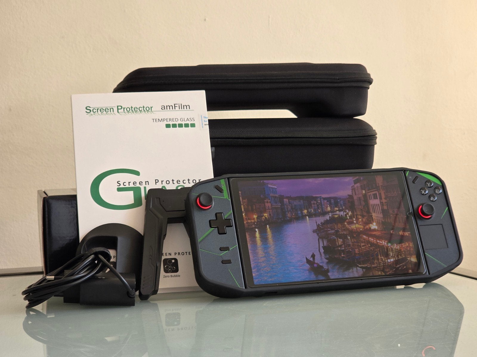 Lenovo Legion Go Z1 Extreme 16GB/512GB + 2 cases + doos, Spelcomputers en Games, Ophalen, Lenovo, Gebruikt