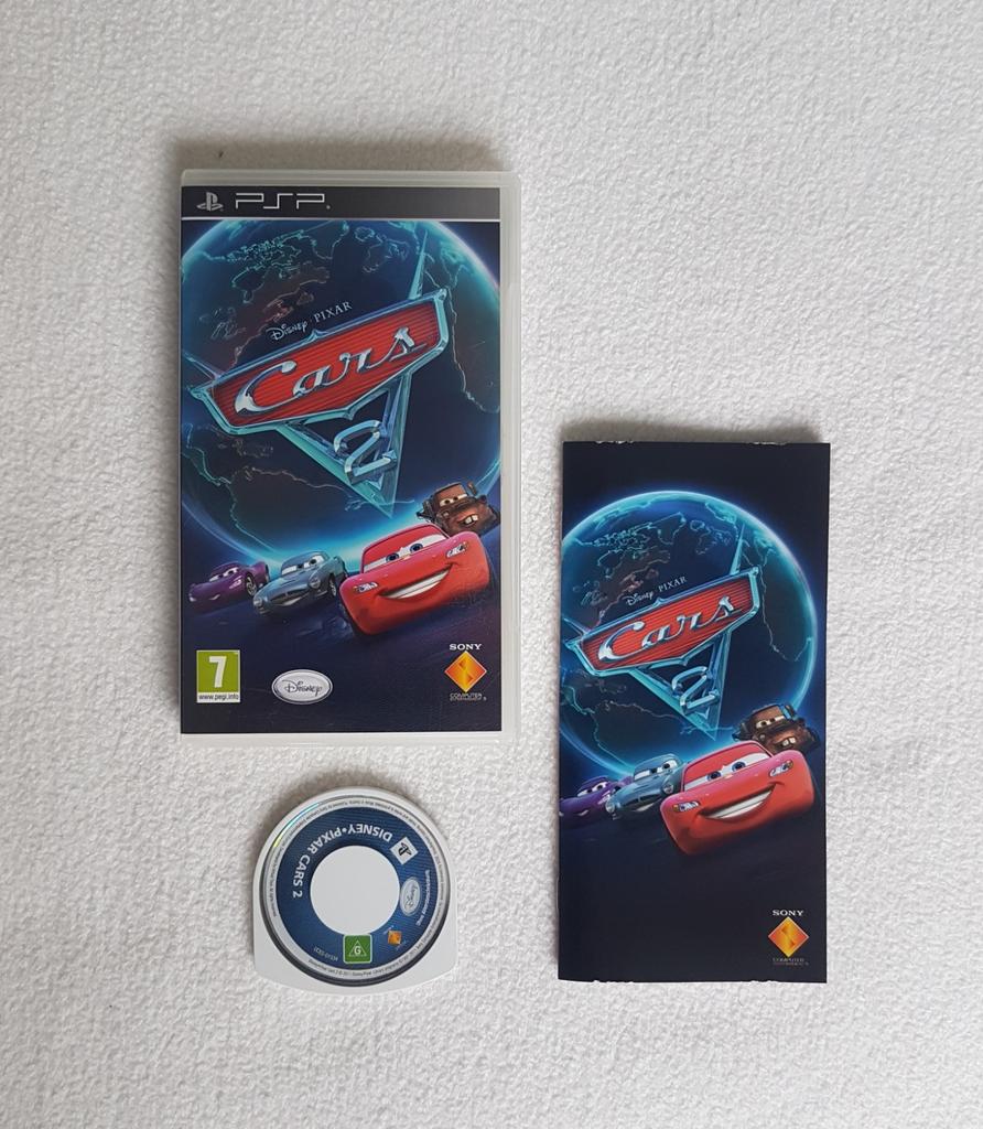 Cars 2 (PSP), Verzenden, 1 speler, Racen en Vliegen, Zo goed als nieuw