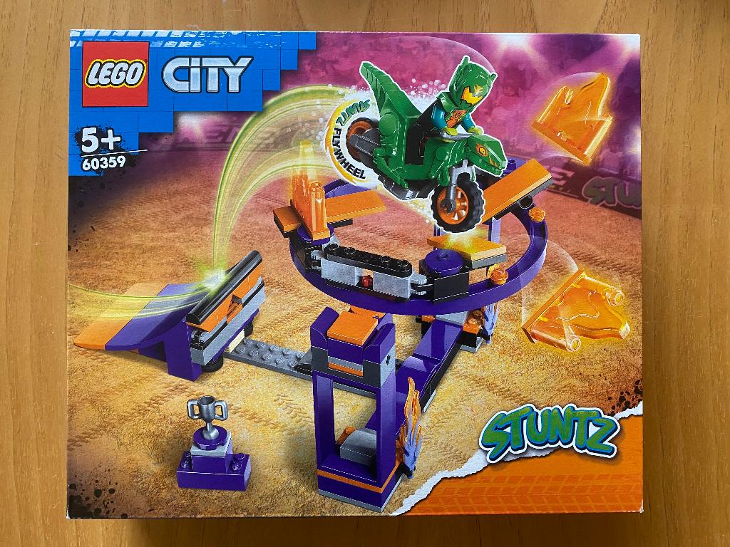 Lego 60359 City Stuntz Uitdaging: dunken met stuntbaan, Ophalen, City, Lego, Nieuw