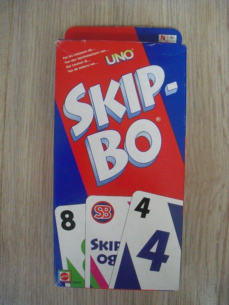 UNO Skip BO compleet en inhoud als nieuw, Vijf spelers of meer, Ophalen of Verzenden, Zo goed als nieuw, Mattel
