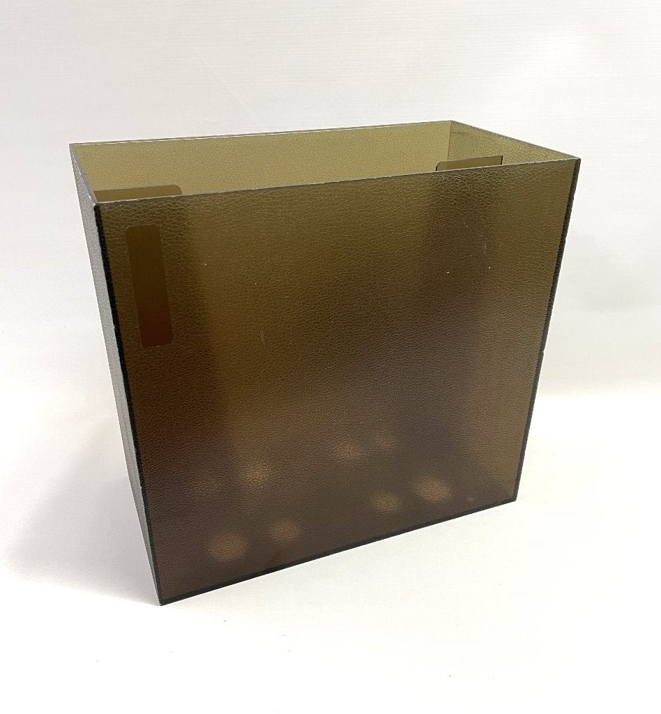 BOA INTER elpee vinylplatenbox, kunststof, jaren ‘70 vintage, LP, Gebruikt, Overige genres, Overige formaten