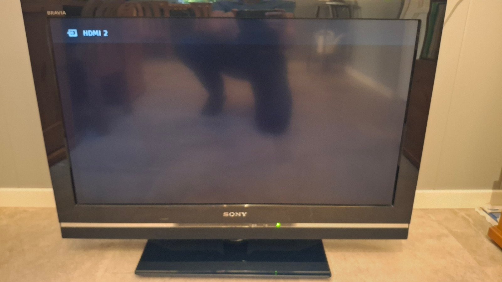 Sony Bravia KDL-32V5500 LCD TV met Q.MEDIA DVD-speler, Ophalen, Gebruikt, 50 Hz, LCD