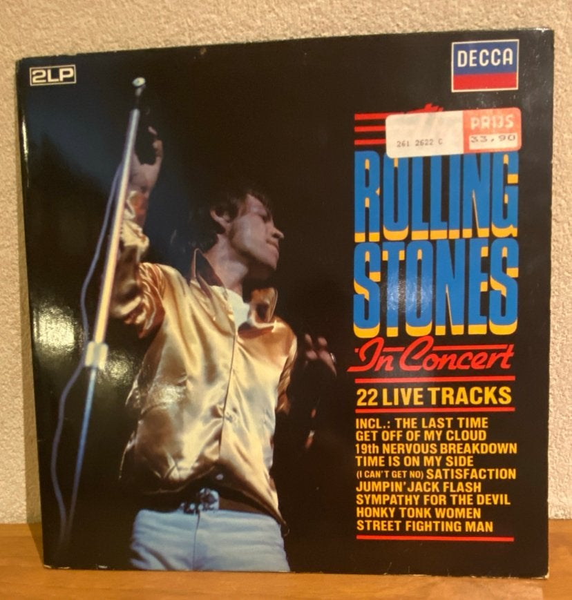 The Rolling Stones - In Concert (2LP), Cd's en Dvd's, Rock, Gebruikt, Ophalen of Verzenden, 12 inch