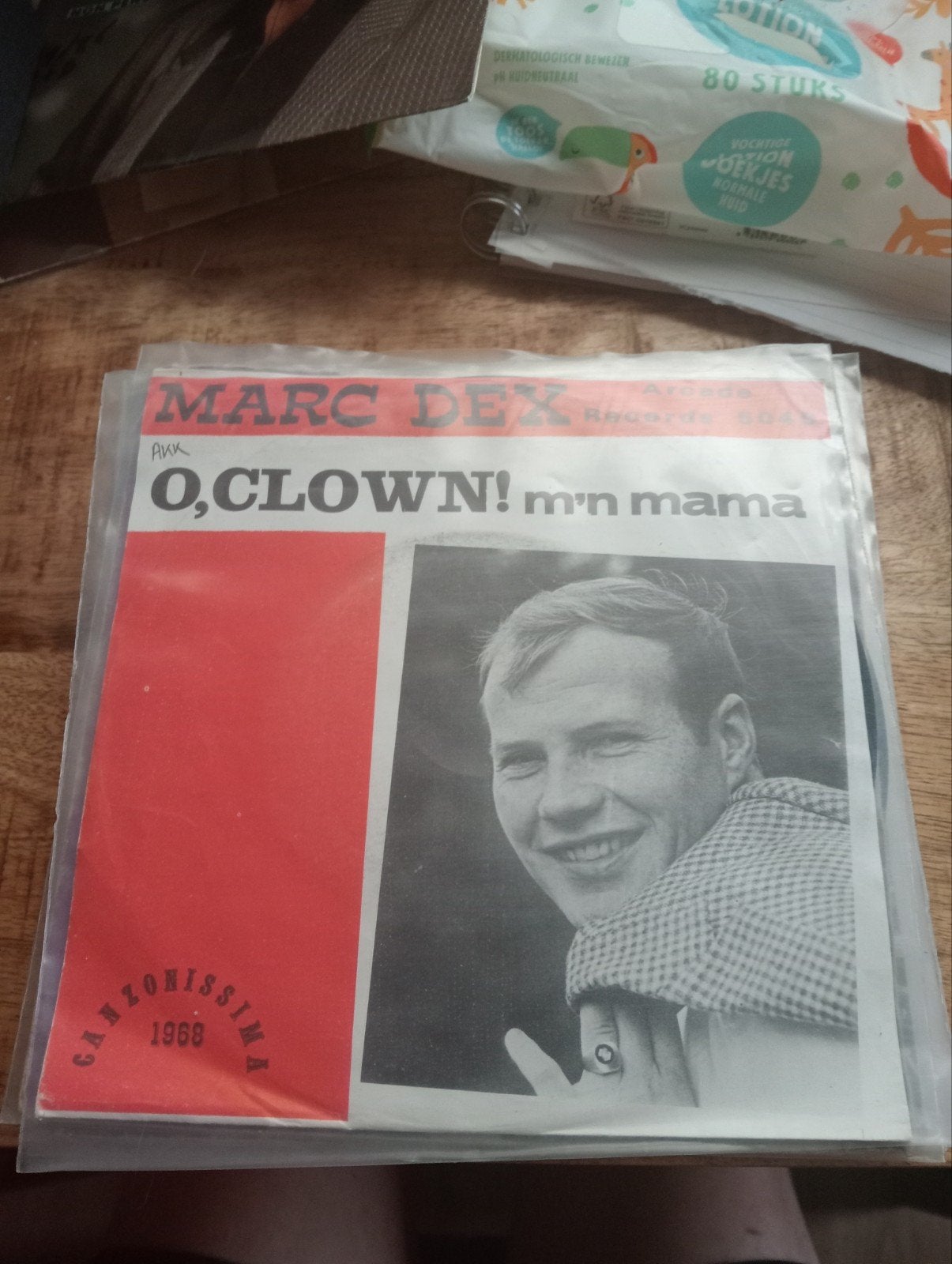 marc dex - o clown, Ophalen of Verzenden, Zo goed als nieuw, Overige formaten, Levenslied of Smartlap