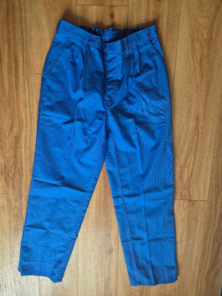 2 blauw klm werkbroeken maat 56, Ophalen of Verzenden, Nieuw, Maat 56/58 (XL), Blauw