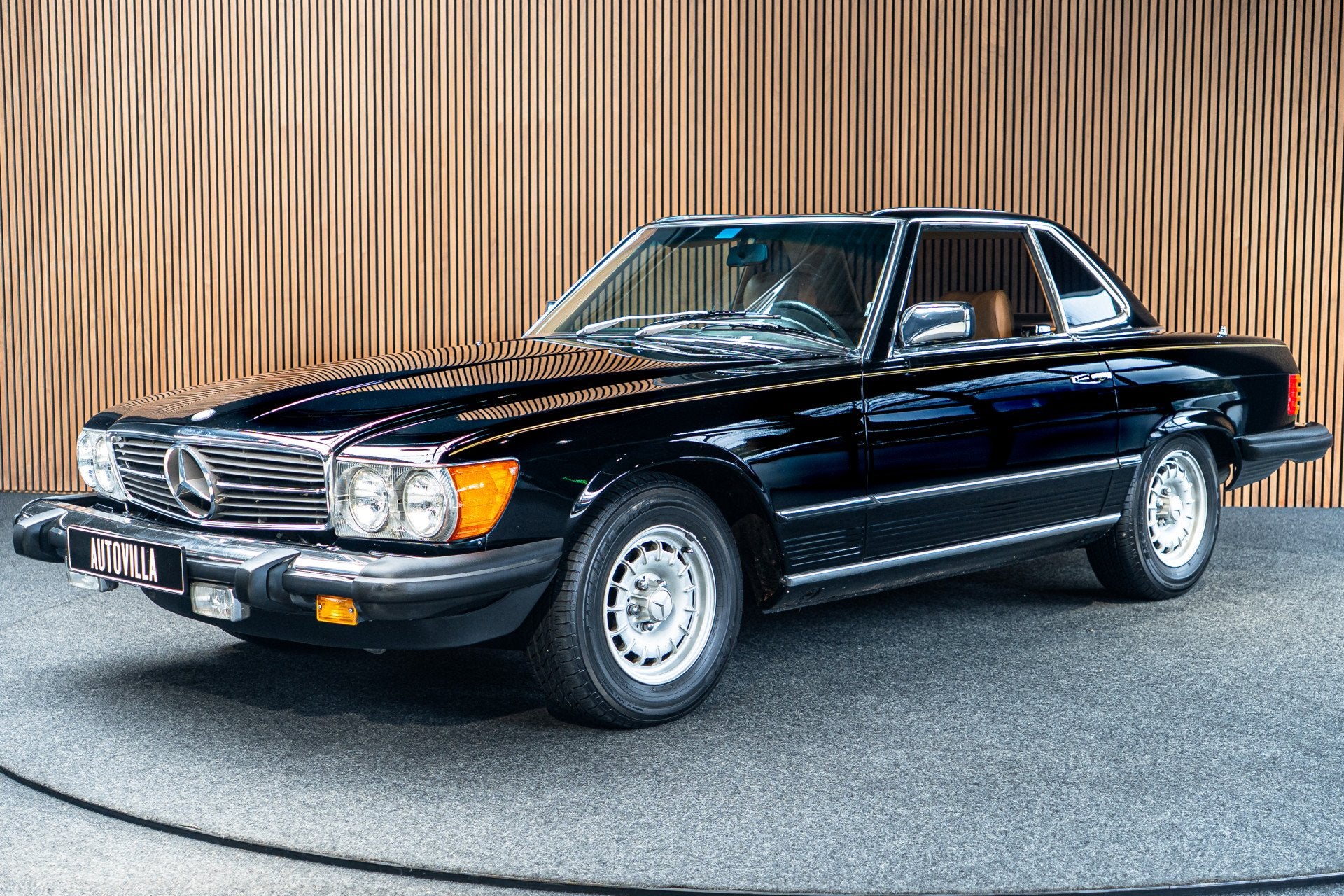 Mercedes-Benz SL-Klasse 380 SL Aut. Hardtop Beige leer Airco, foto 8