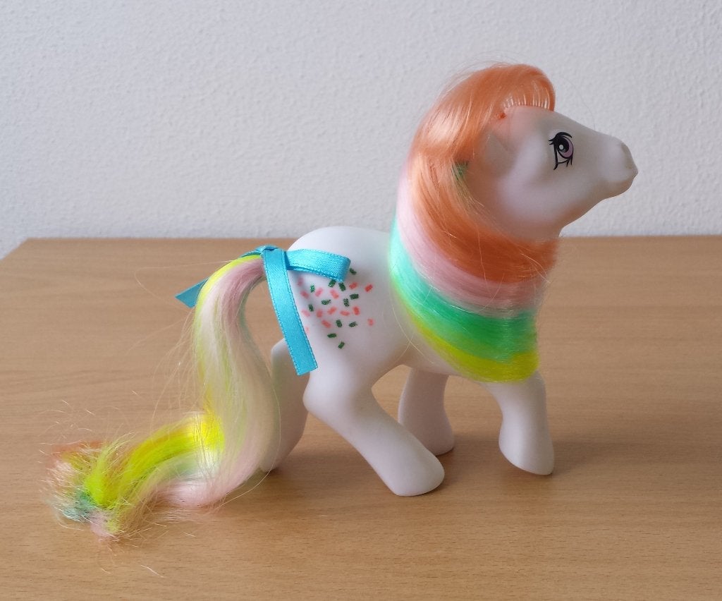 My Little Pony G1 - Confetti - China - REPRO - 2018, Ophalen of Verzenden, Zo goed als nieuw, Hasbro, Nvt