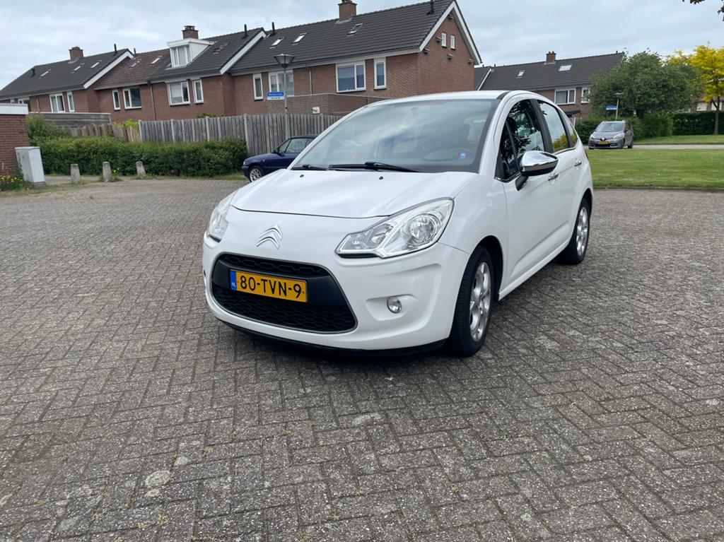 Citroën C3 1.4i Collection 2012 Wit,nap,Bluetooth, Auto's, Voorwielaandrijving, 1005 kg, 4 cilinders, Leder en Stof