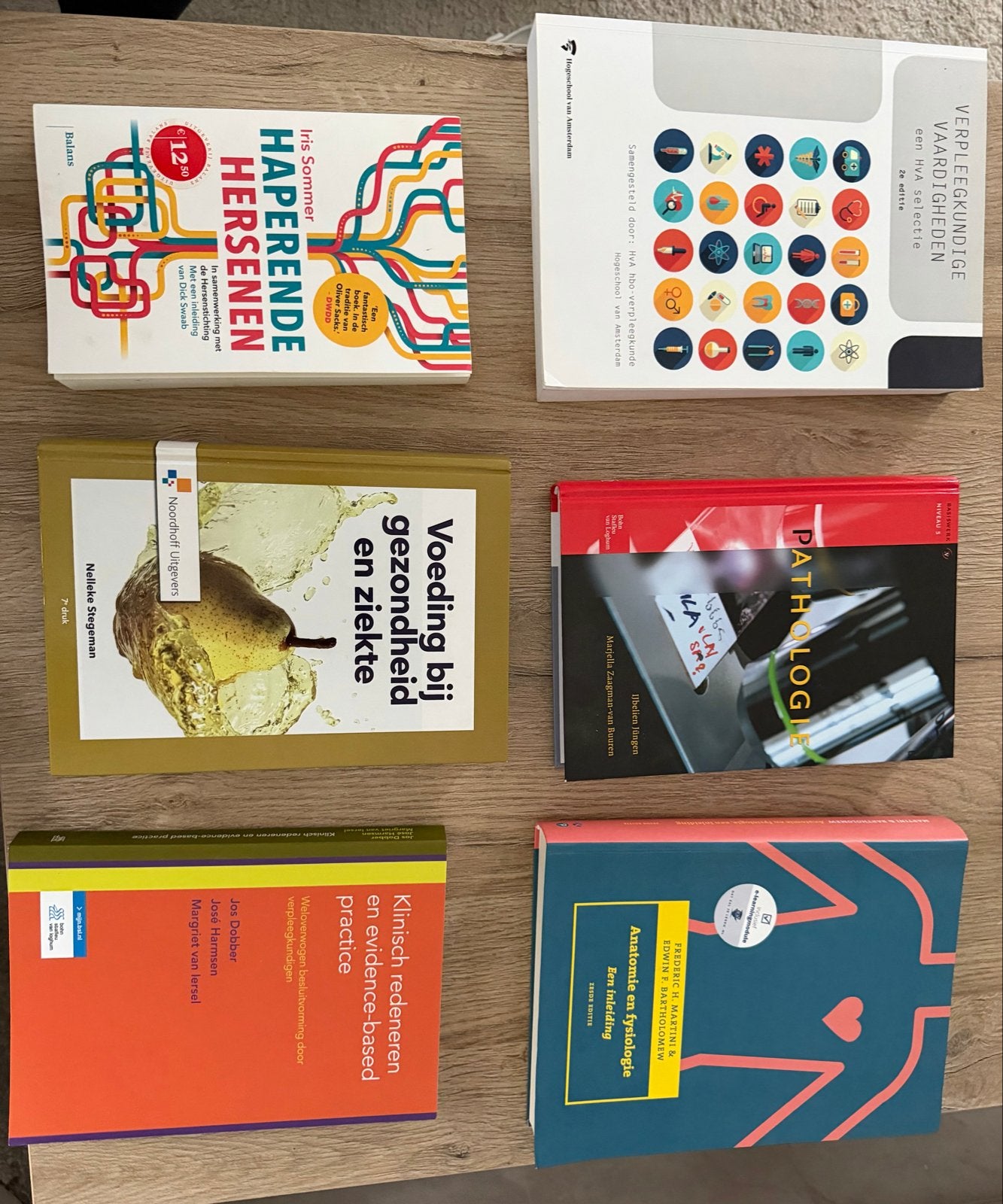 Diverse studieboeken voor HBO Verpleegkunde, Boeken, Ophalen of Verzenden, Beta, Nieuw, HBO