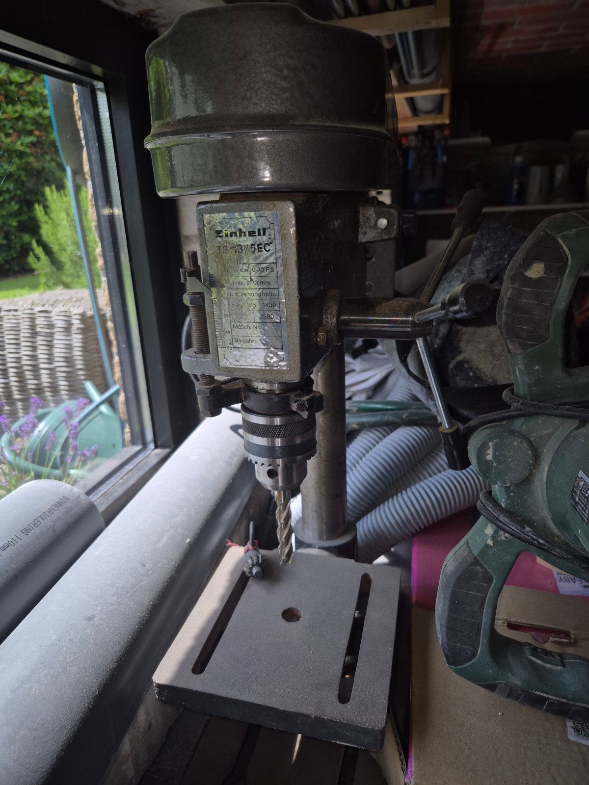 Kolomboormachine, Ophalen, Gebruikt, Kolomboormachine