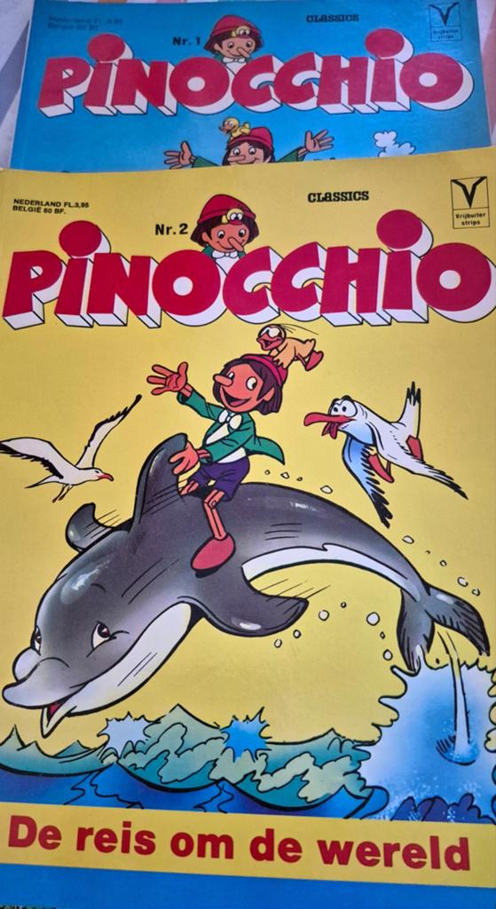 Vintage stripboeken: Pinocchio, Televisie-Stripboek, Ferdy, Boeken, Stripboeken, Gelezen, Meerdere stripboeken, Ophalen of Verzenden