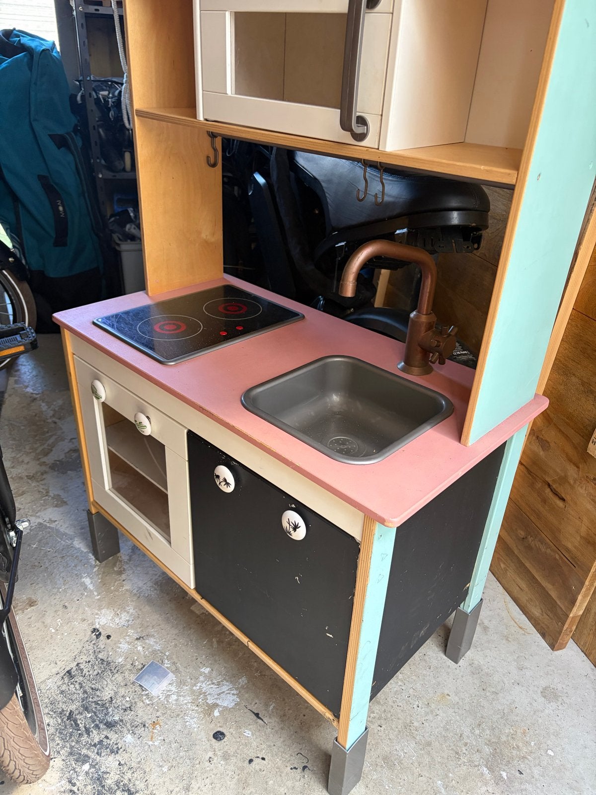 Leuke speelkeuken met accessoires, Ophalen, Gebruikt, Hout, Speelkeuken