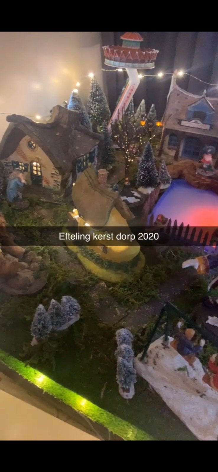 Kerst huisje efteling, Diversen, Ophalen, Zo goed als nieuw