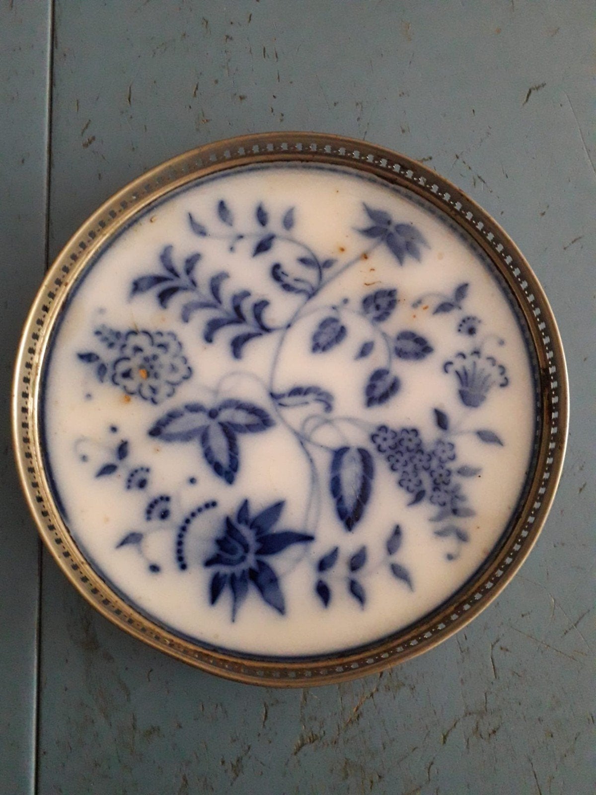 presenteerschaaltje rond 1920 zwiebel, Antiek en Kunst, Ophalen