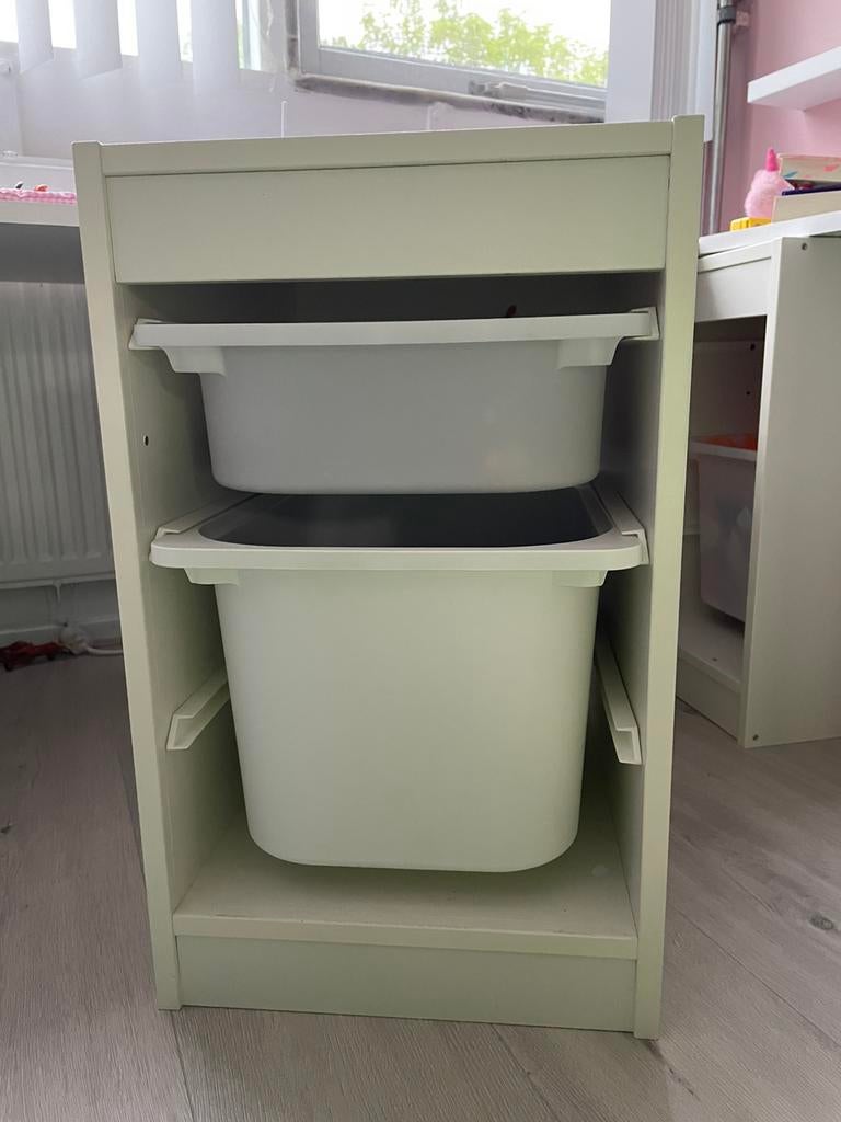 Ikea trofast kast met bakken, Ophalen, 50 tot 100 cm, Zo goed als nieuw, Minder dan 100 cm
