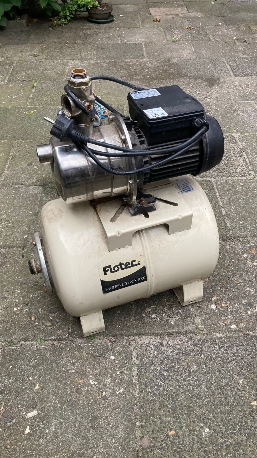 Flotec Hydrofoorpomp - Waterpress Inox 1000, Ophalen, Gebruikt, Hydrofoorpomp