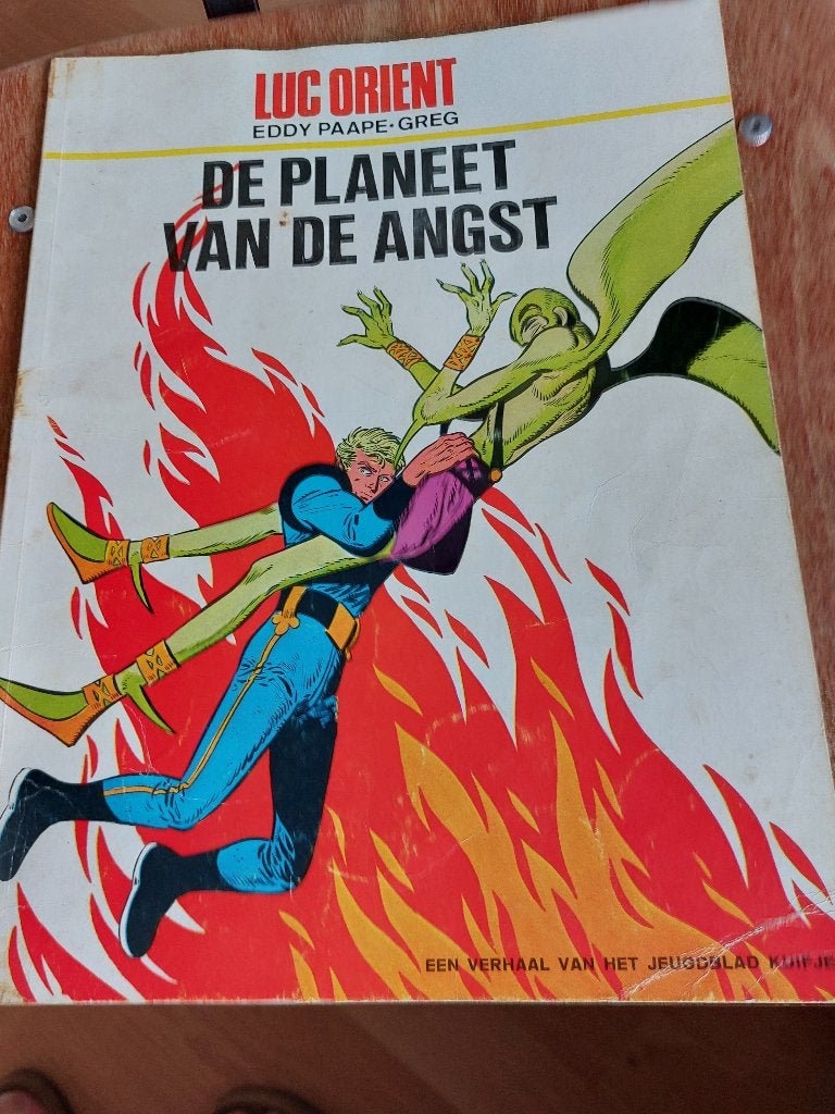 Luc Orient, de planeet van de angst, Boeken, Stripboeken, Eén stripboek, Ophalen of Verzenden