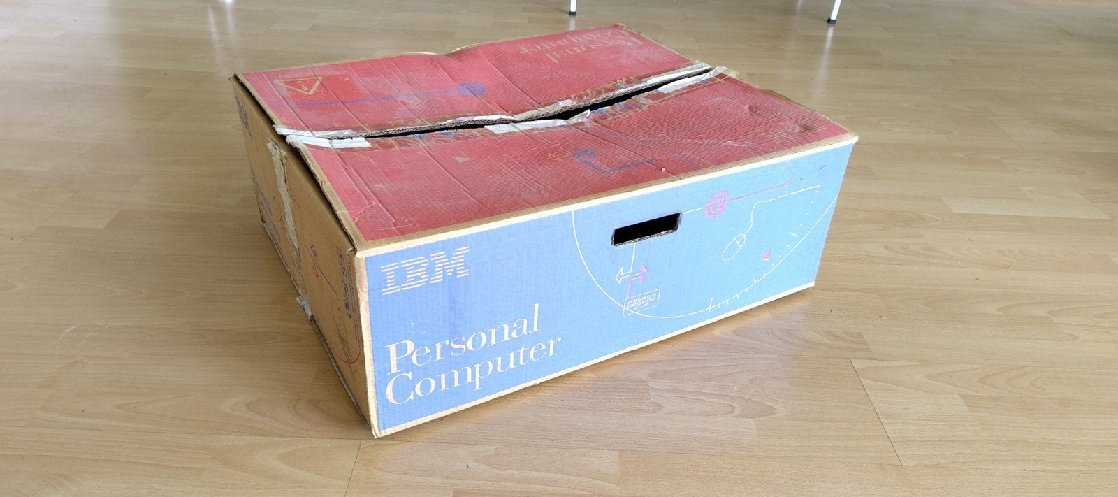 Vintage IBM Personal Computer doos - voor verzamelaar, Verzamelen, Ophalen of Verzenden, Computers en Rekenmachines