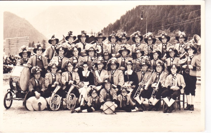 MAYRHOFEN, Zillertal,- Musikkapelle.  31-05, Ophalen of Verzenden, 1920 tot 1940, Ongelopen, Oostenrijk