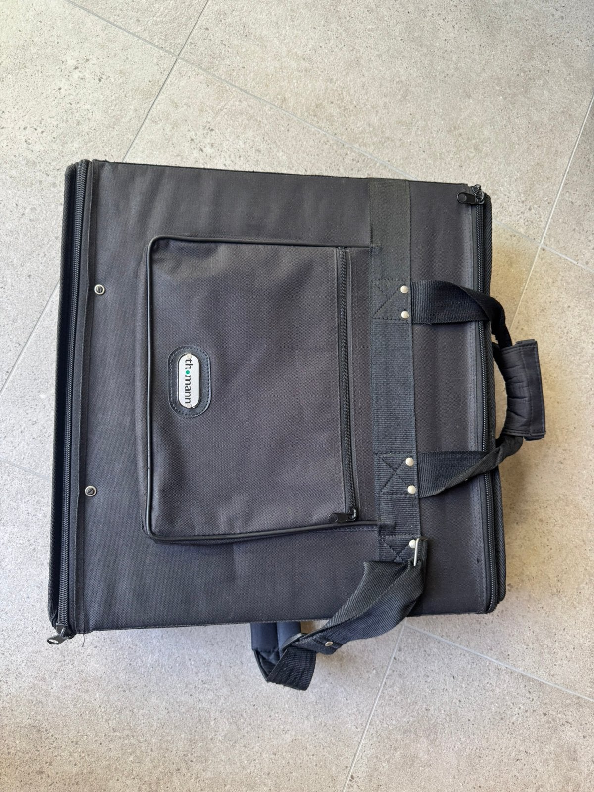 Thomann 19 inch 2U racktas / softcase met metalen frame, Ophalen of Verzenden, Zo goed als nieuw