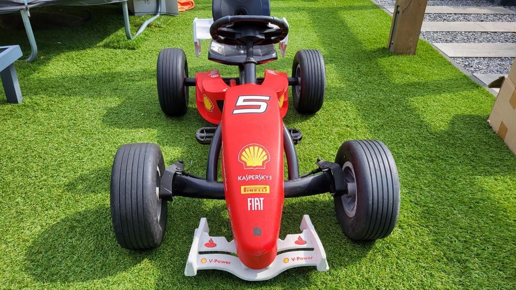 BERG Skelter Junior Buddy Ferrari 150 Italia f1, Kinderen en Baby's, Speelgoed | Buiten | Skelters, Ophalen, Gebruikt, Berg