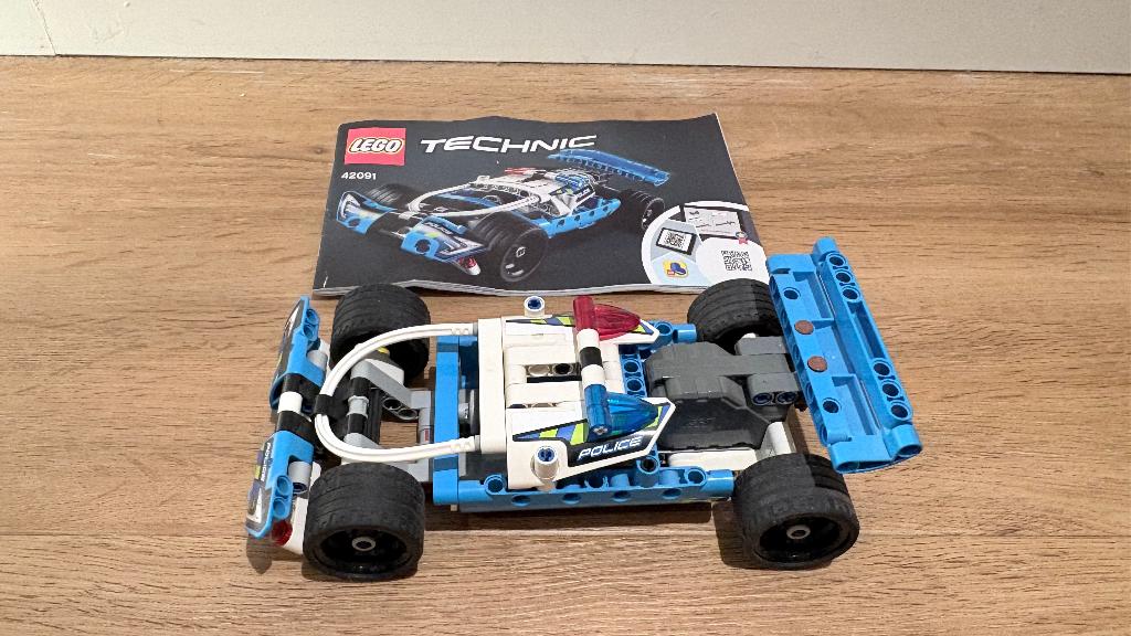 Lego Technic 42091 Politie Achtervolging, Kinderen en Baby's, Speelgoed | Duplo en Lego, Lego, Compleet, Ophalen of Verzenden