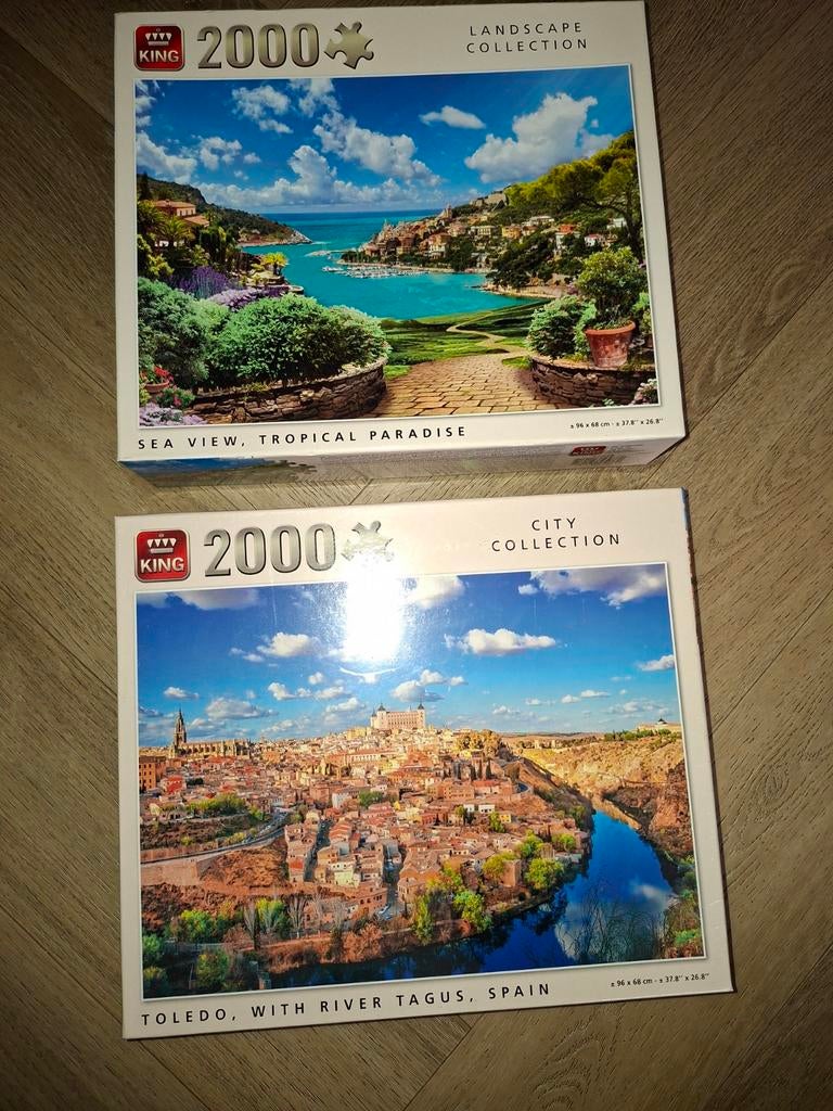 Puzzel 2000 | 2 stuks, Ophalen, Meer dan 1500 stukjes, Nieuw, Legpuzzel