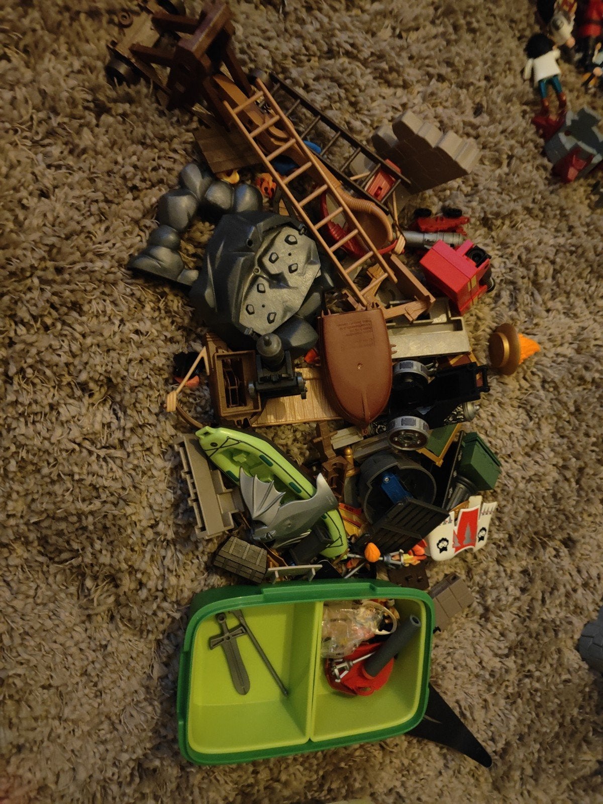 Grote partij Playmobil onderdelen en accessoires, Ophalen of Verzenden, Gebruikt, Jongen of Meisje