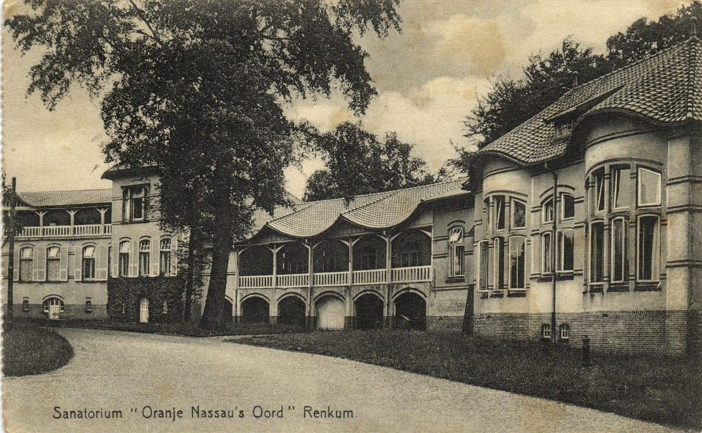 Sanatorium Oranje Nassau s Oord - Renkum. - 1927 gelopen, Ophalen of Verzenden, 1920 tot 1940, Gelopen, Gelderland